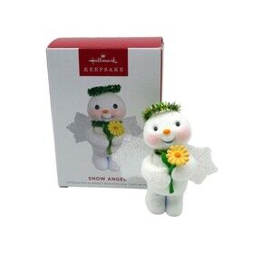 Hallmark Keepsake Ornament Snow Angel Snowman Christmas 2022
